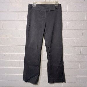 Vintage Express Dress Pants Y2K Stretch Rayon blend Grey Bootcut Low Rise Gray